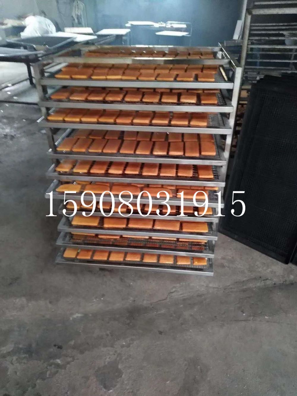 環(huán)保型豆干煙熏爐價格 廠家直銷熏豆腐干機器